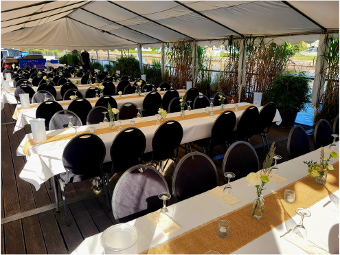 Eventlocation auf Boot in Lübeck